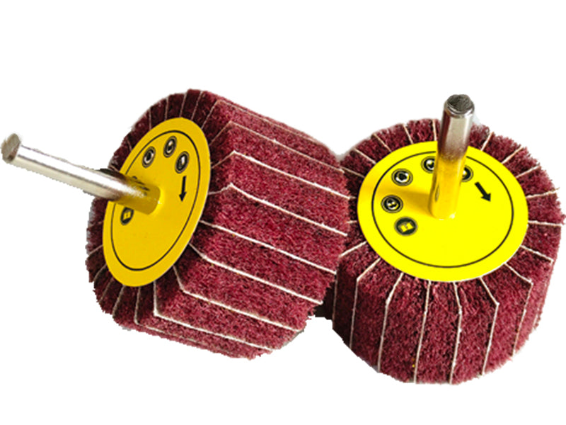 Mounted Interleaved Flap Wheel