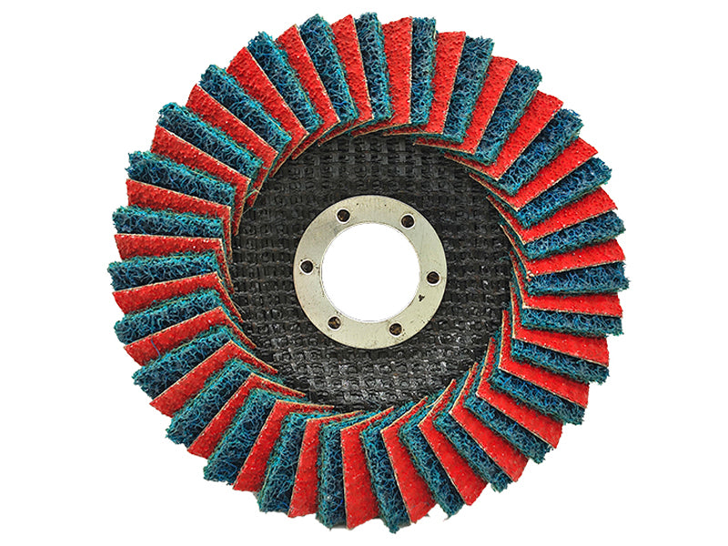 Interleaved Non-Woven Flap Disc