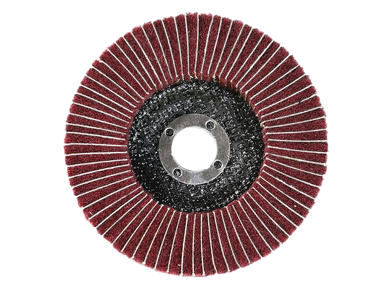Vertical Interleaved Non-Woven Flap Disc
